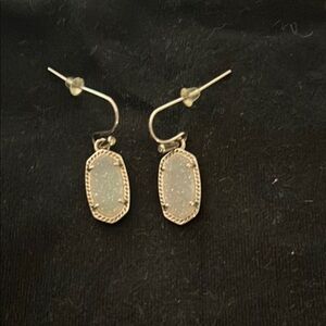 Kendra Scott Sparkling Silver Earrings